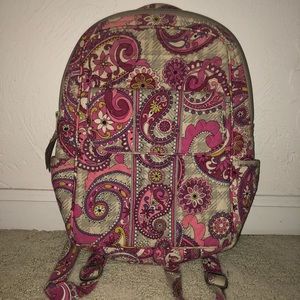 Vera Bradley Mini Backpack - Paisley Meets Plaid